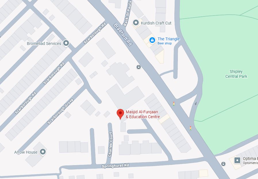 Mosque Location Map